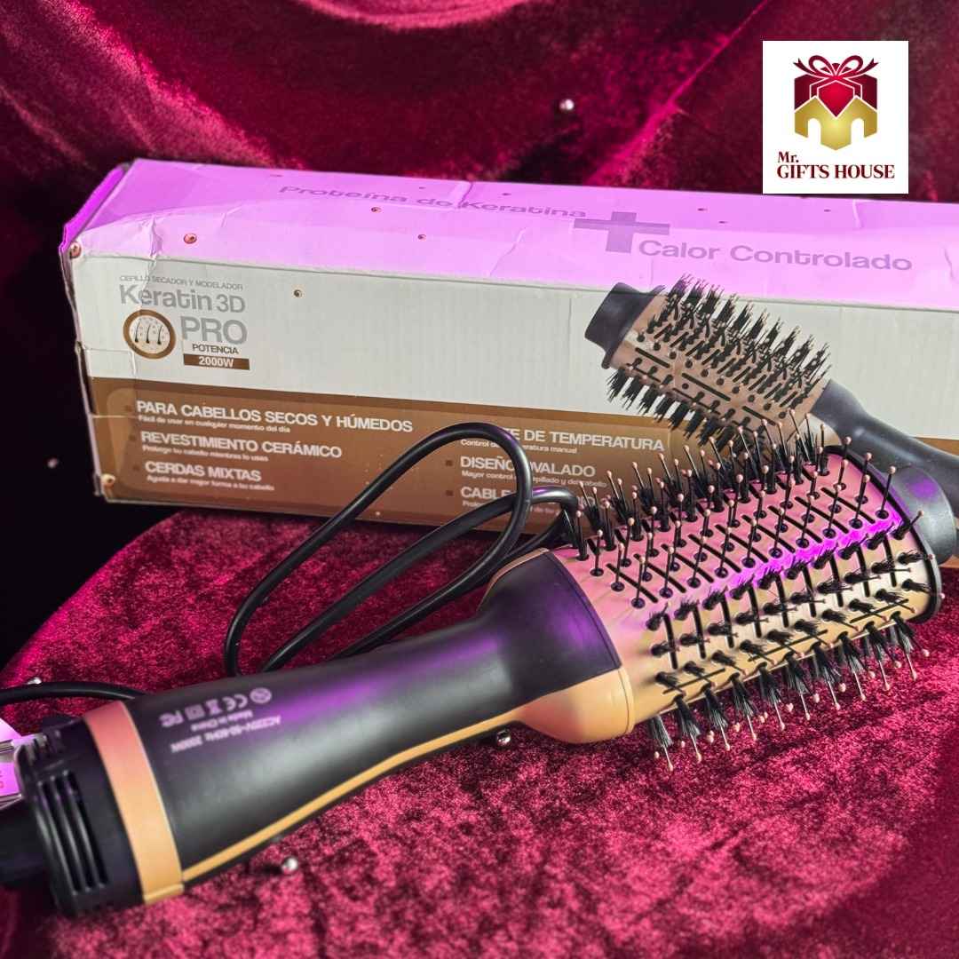 Keratin 3D Pro - 2000W One Step Dryer & Styler